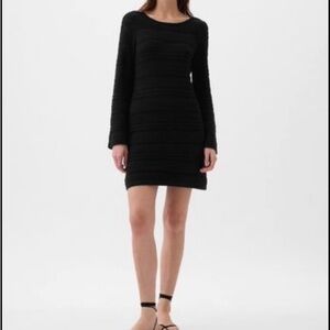 NEW GAP Black Knitted Dress